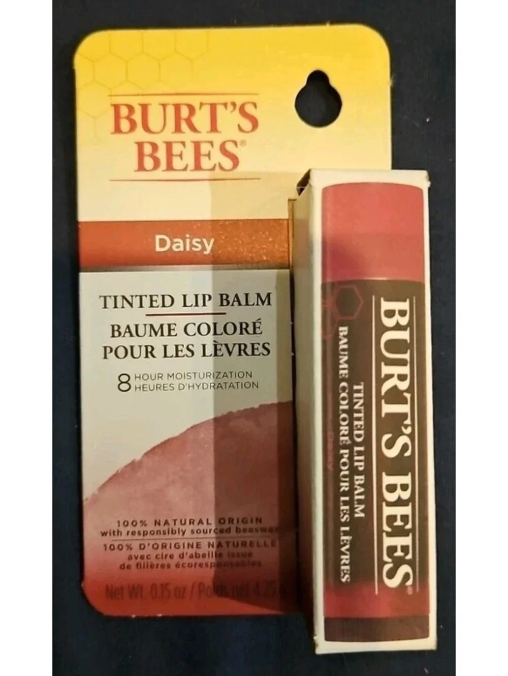 Burt's Bees Tinted Lip Balm ~ Daisy